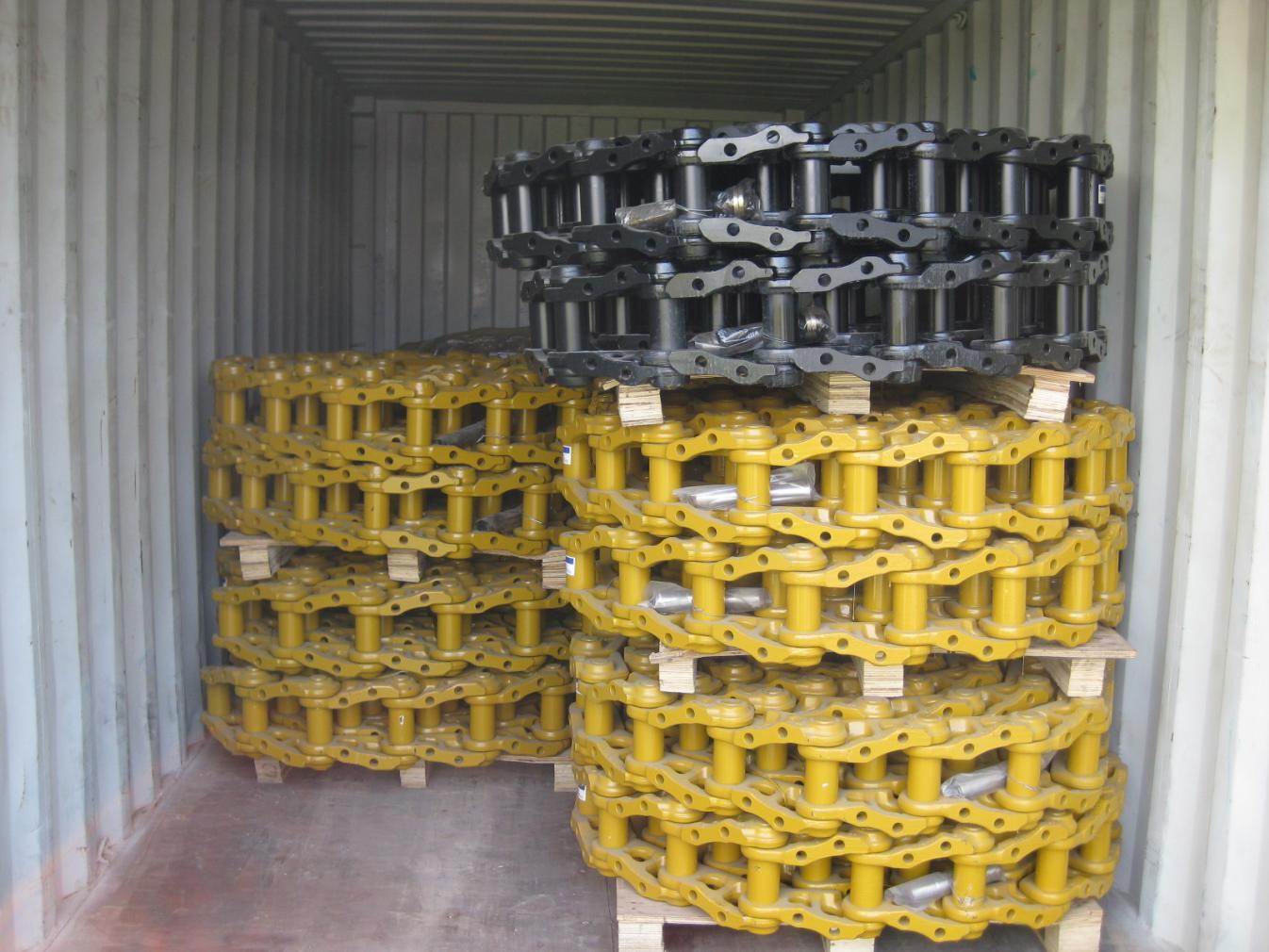 Caterpillar d7g bulldozer correntes de carregamento de contêineres e entrega para clientes na áfrica